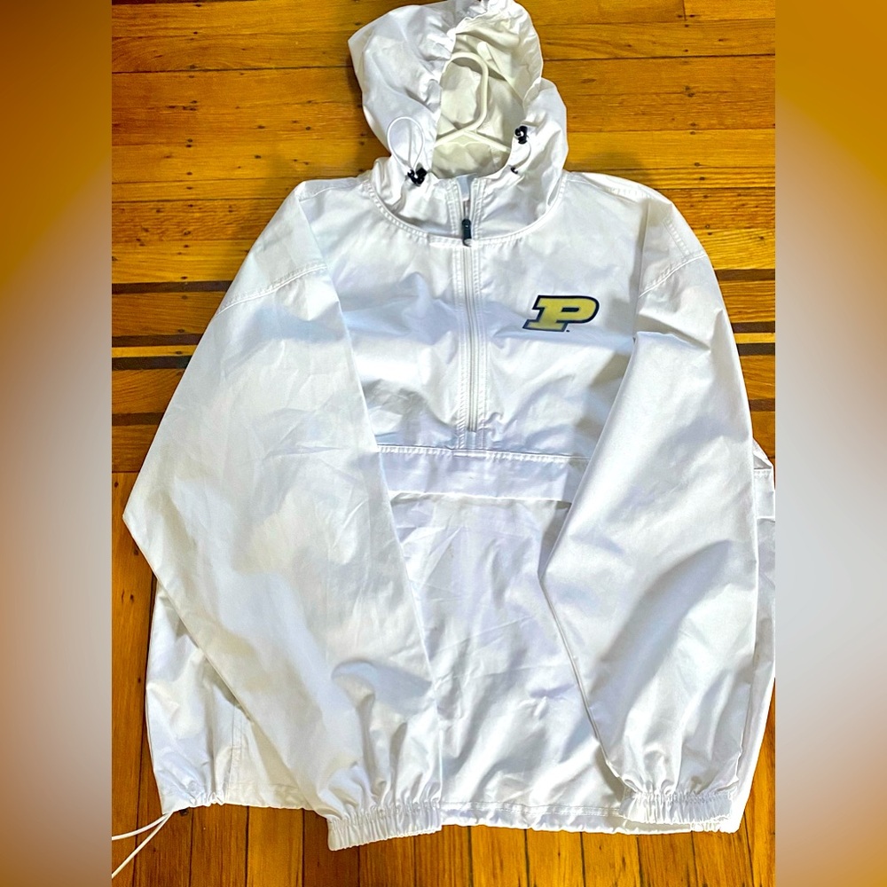 Perdue authentic hoodie windbreaker light jacket sz. XL
